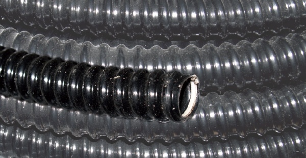 WTG-20, ochranná hadica plast. špirálová, čierna