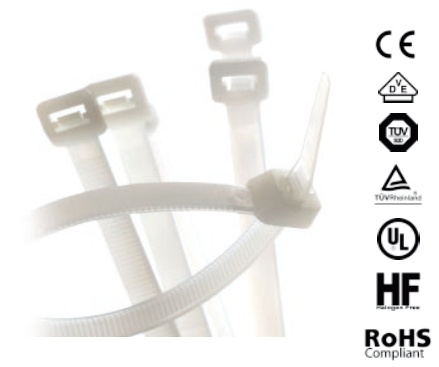 RTH-1100 - viazacia páska biela (280x7,5mm)