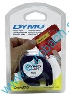 Páska do DYMO-LT100H, plastová žltá